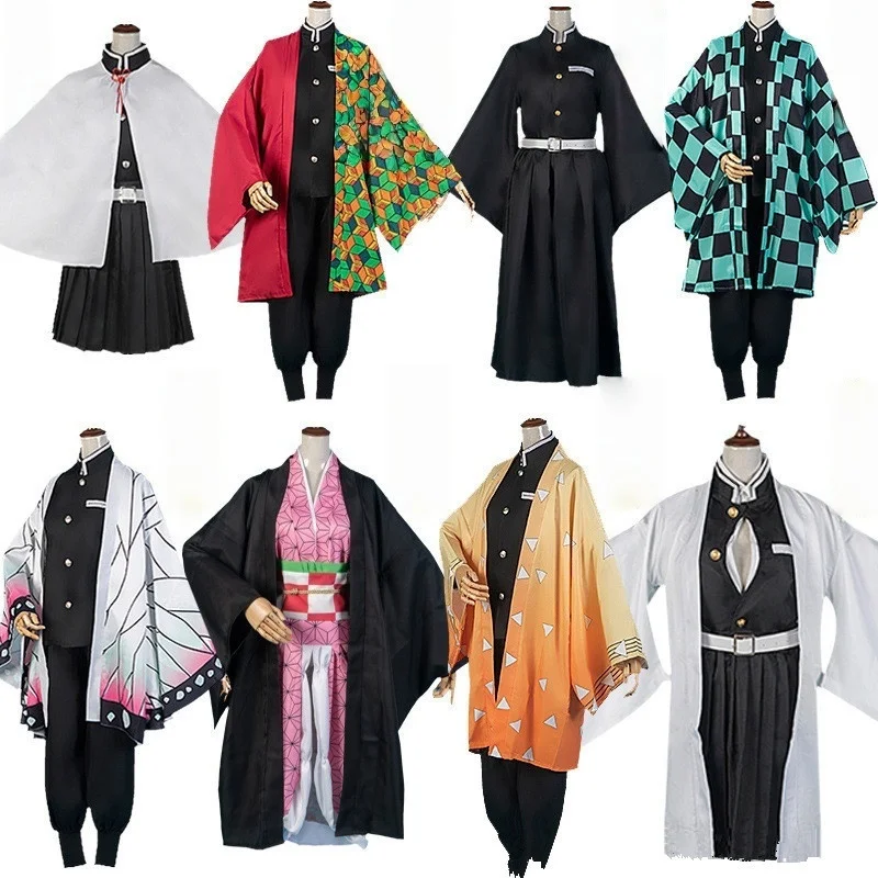 Anime-Cosplay-Kostüme, Kimono, Uniformsets für Männer und Frauen, Halloween-Partys, japanische Kostüme