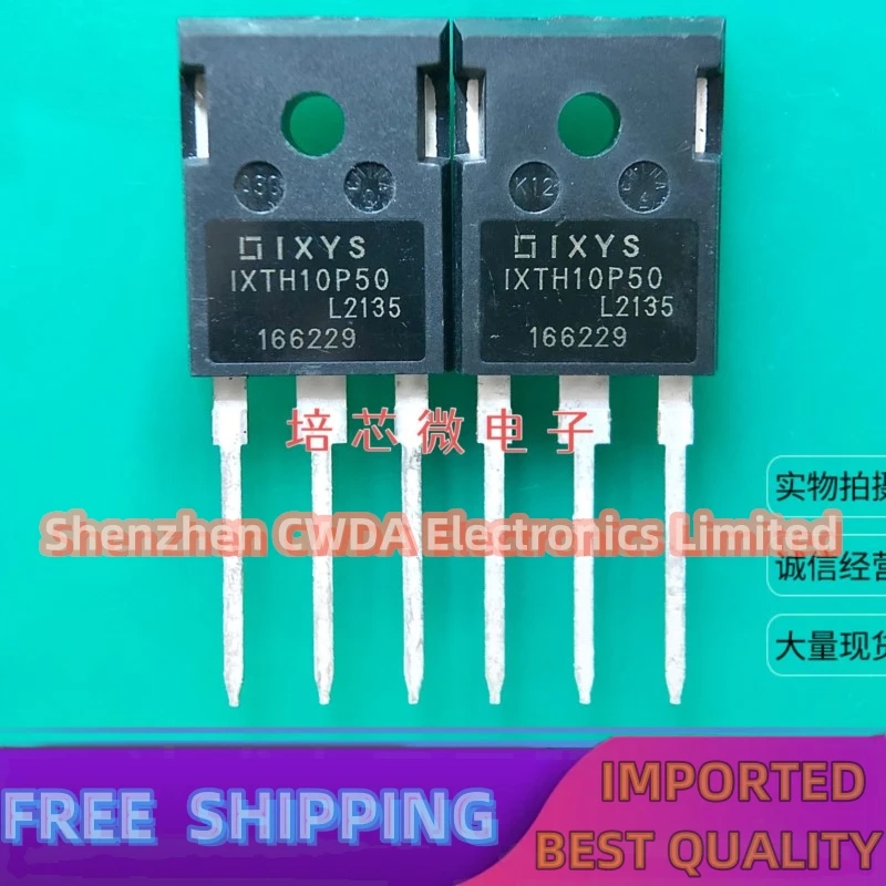 10PCS-20PCS  IXTH10P50  TO-247 10A/500V MOS  In Stock Can Be Purchased 