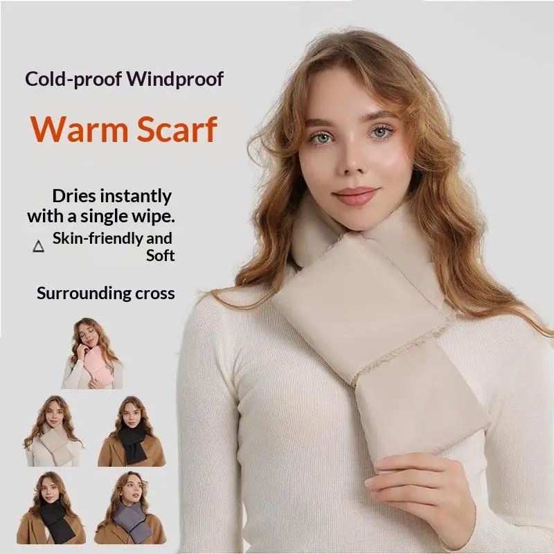 

Многофункциональный шарф с перекрестным кольцом, мягкий пуховый хлопок для кемпинга, езды на велосипеде и зиму, регулируемый ветрозащитный чехол для лица для мужчин и женщин