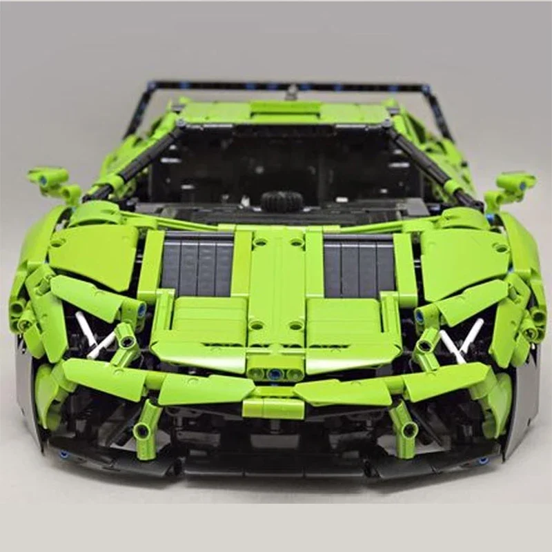 

Новый MOC-106901Miura Concept с 2006 года, подходит 42115, модель супергоночного автомобиля Hypercar, строительный блок, кирпич в сборе, детская игрушка в подарок