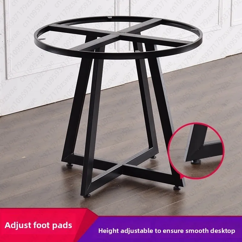 

Iron Table Frame Support Table Foot Leg Support Office Conference Round Marble Table Foot Iron Frame