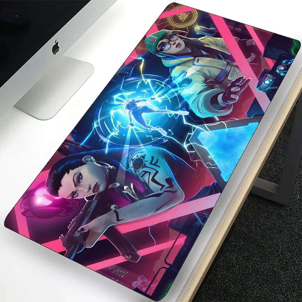 Valorant Killjoy Grande Gaming Mouse Pad, computador Mousepad, PC Gamer, esteira do rato do portátil, escritório Mausepad, esteira do teclado XXL