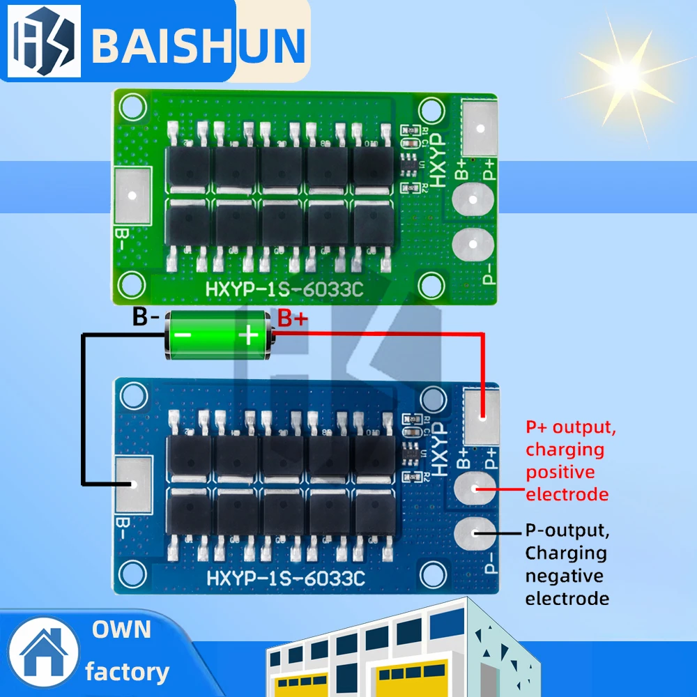 1S 30A Bms Battery …