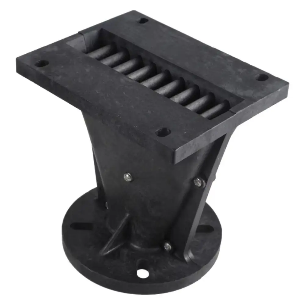 1Pcs Plastic Tweeter Horn Wave Guide Black Throat Line Array Speaker Accessory Wide Coverage Angle DJ Speaker Tweeter Horn
