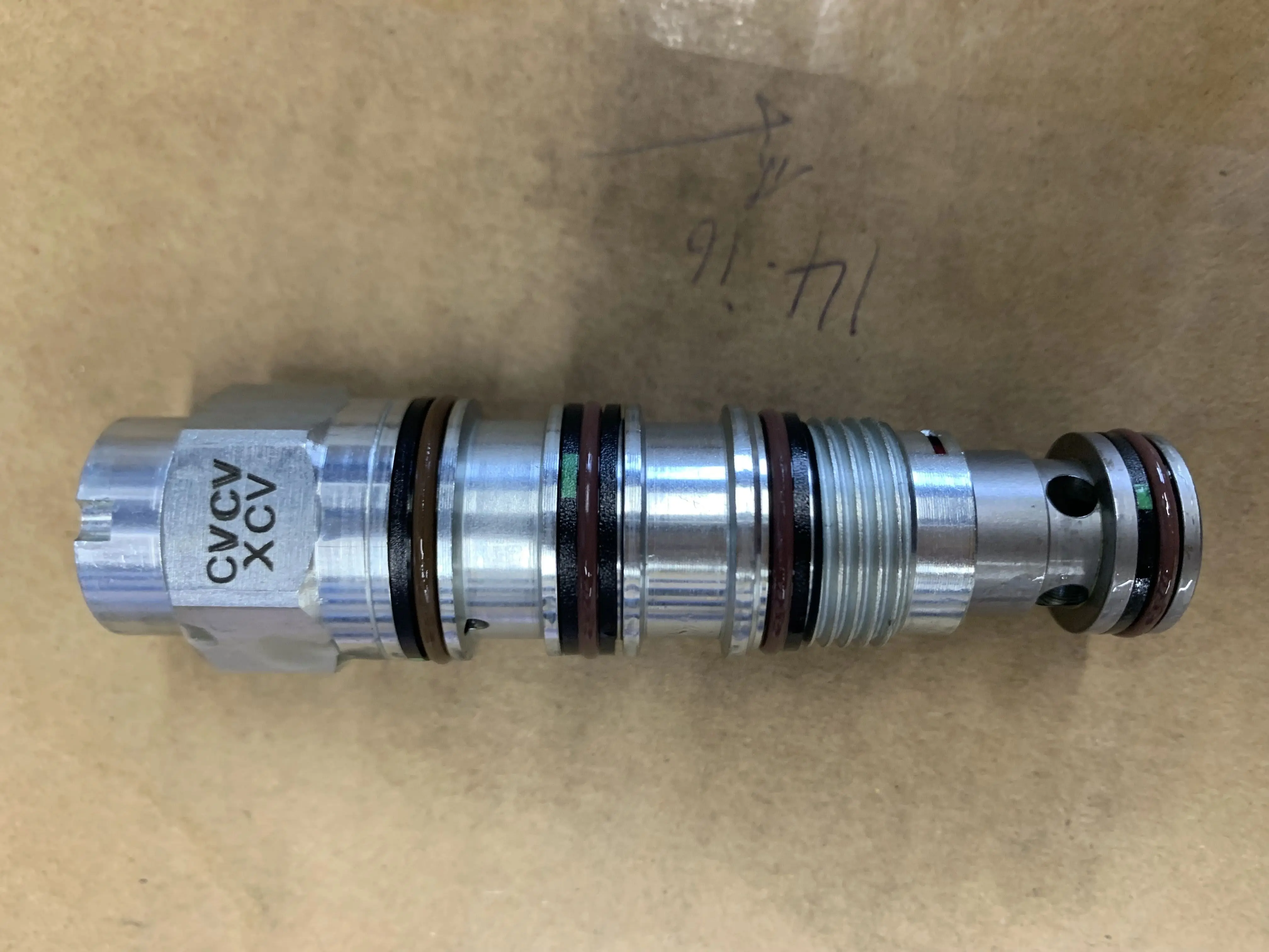 Vented Pilot-to-Open Check Cartridge CVCV-XCN Hydraulic System Replacement Part