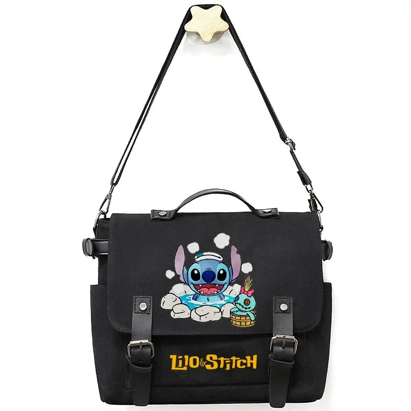 Disney Stitch nuova borsa a tracolla da donna borsa a tracolla moda ragazzi borse per pendolari cartone animato borsa da viaggio Casual per trucco