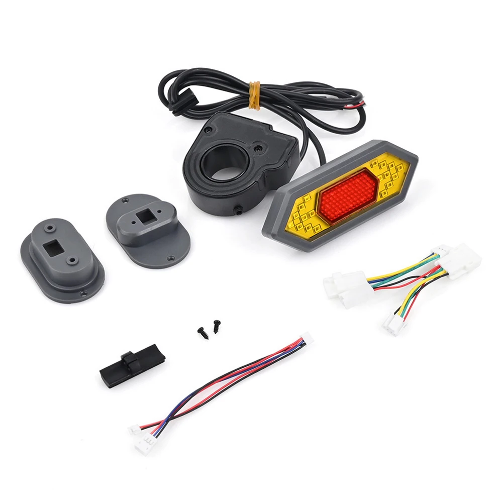 Customizable Wiring Options with Long Connecting Line Taillight Set for M365 PRO or For Ninebot G30 Max EScooter