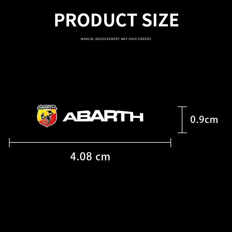 1/2/5/10pcs Car Sticker Steering Wheel Interior Sticker For Abarth Seat MINI Alfa Romeo Honda Jaguar Ford JEEP Acura Subaru
