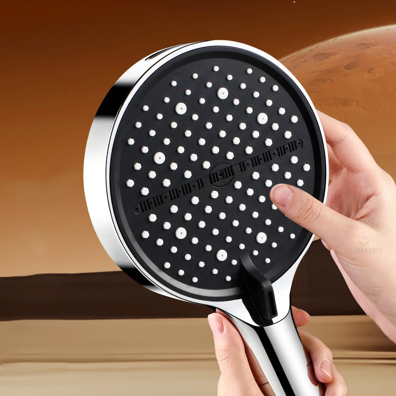 7 أوضاع نفاثة رأس دش ارتفاع ضغط توفير المياه رأس دش واحد لوحة كبيرة رذاذ دش المطر لإكسسوارات الحمام
