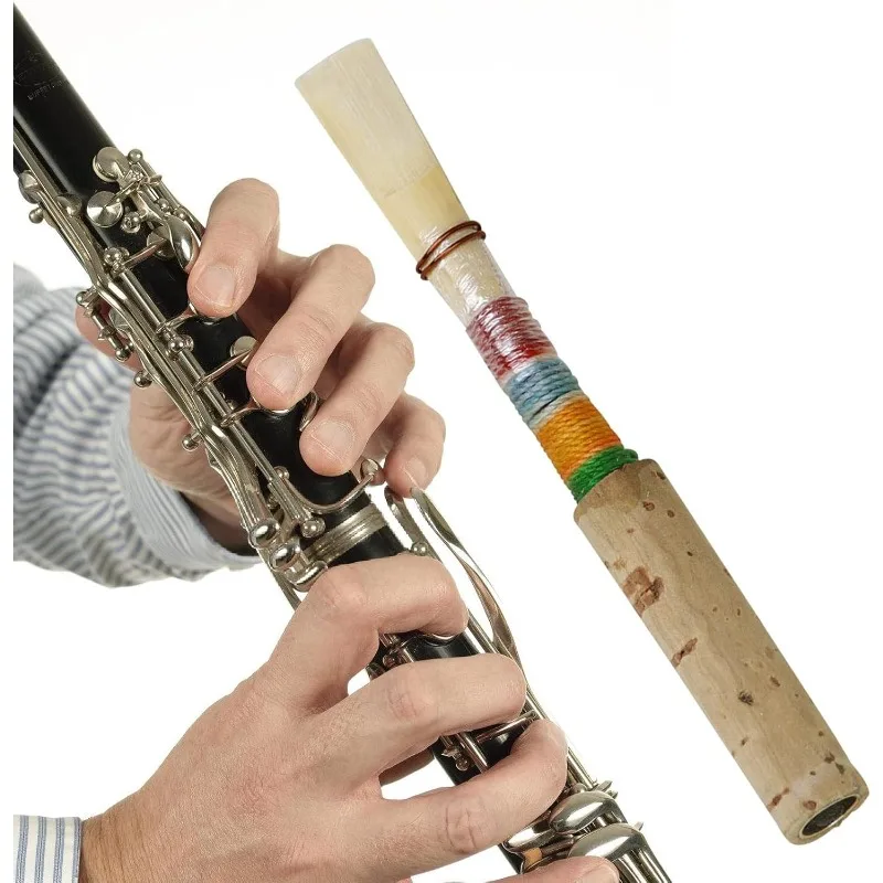 4Pcs Soft Oboe Reeds with Storage Box, Woodwind Instrument Mouthpiece, Orchestral Oboe Replacement Parts, Individual Packaging