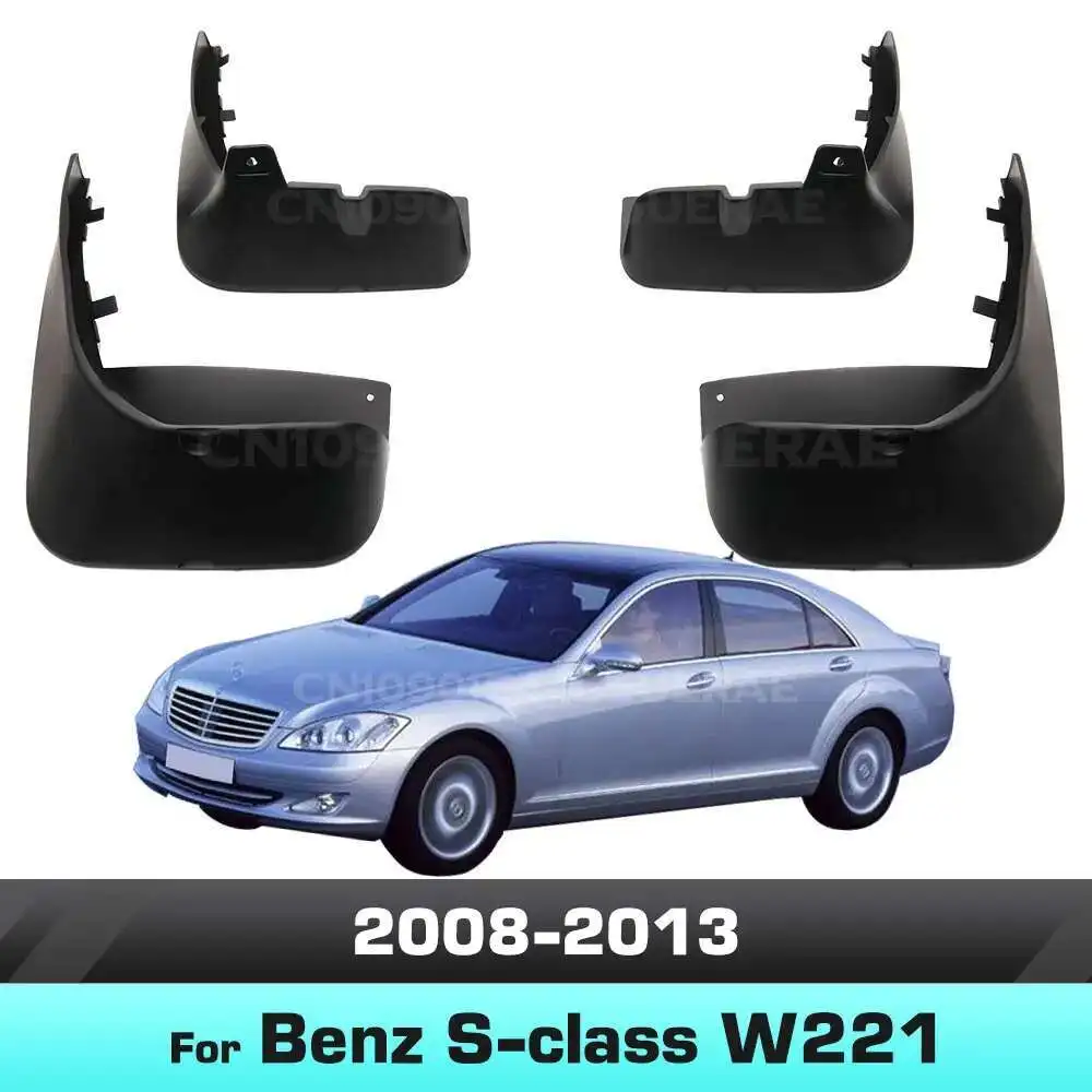 

For Mercedes Benz S class W221 W222 S300 S350 S450 S500 2008-2020 Fender Mudflaps Splash Guards Mudguards Mud Flaps car