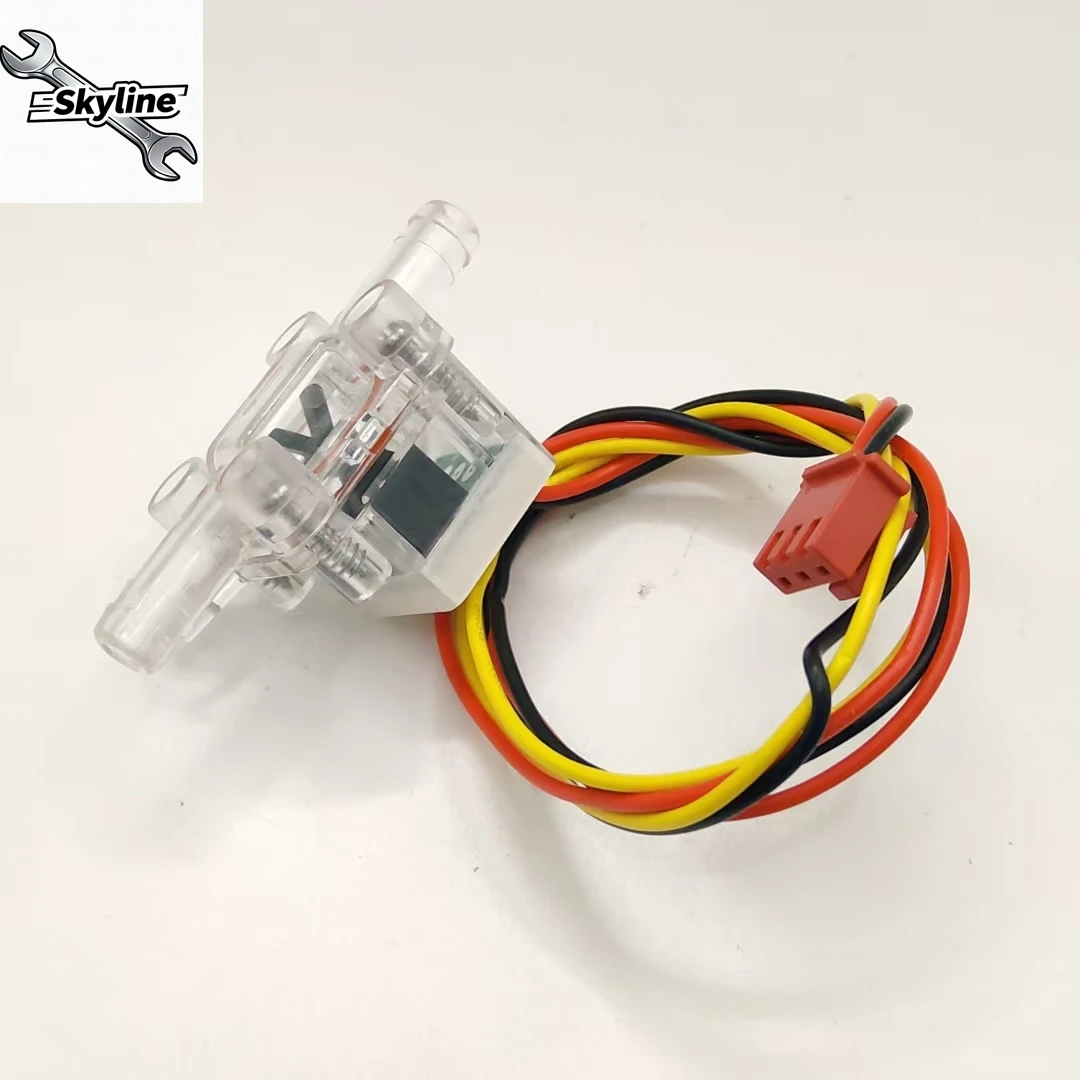 Smart toilet accessories Water flow sensor, flow meter, transparent impeller pulse, water flow meter