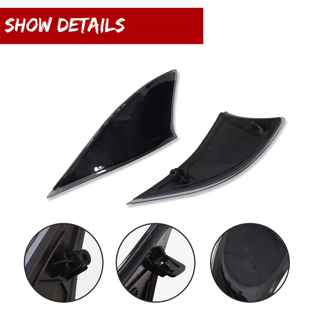 Car Rear Bumper Reflector Tail Brake Light ABS Cover Housings For Lexus IS250 IS300 IS350 IS200t IS-F 2014-2020 No Bulb/Socket