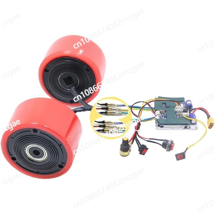 Motor 24/36V DC brushless scooter wheel hub speed regulation 3 inch motor