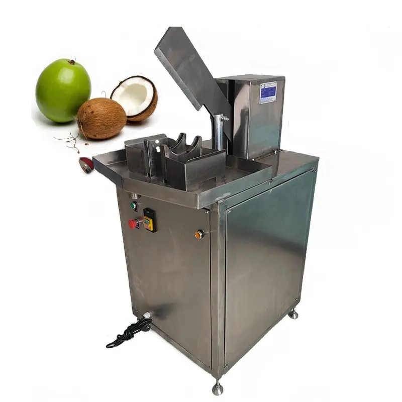 Easy Safe Coconut Opening Machine Coconut Cutting Equipment
