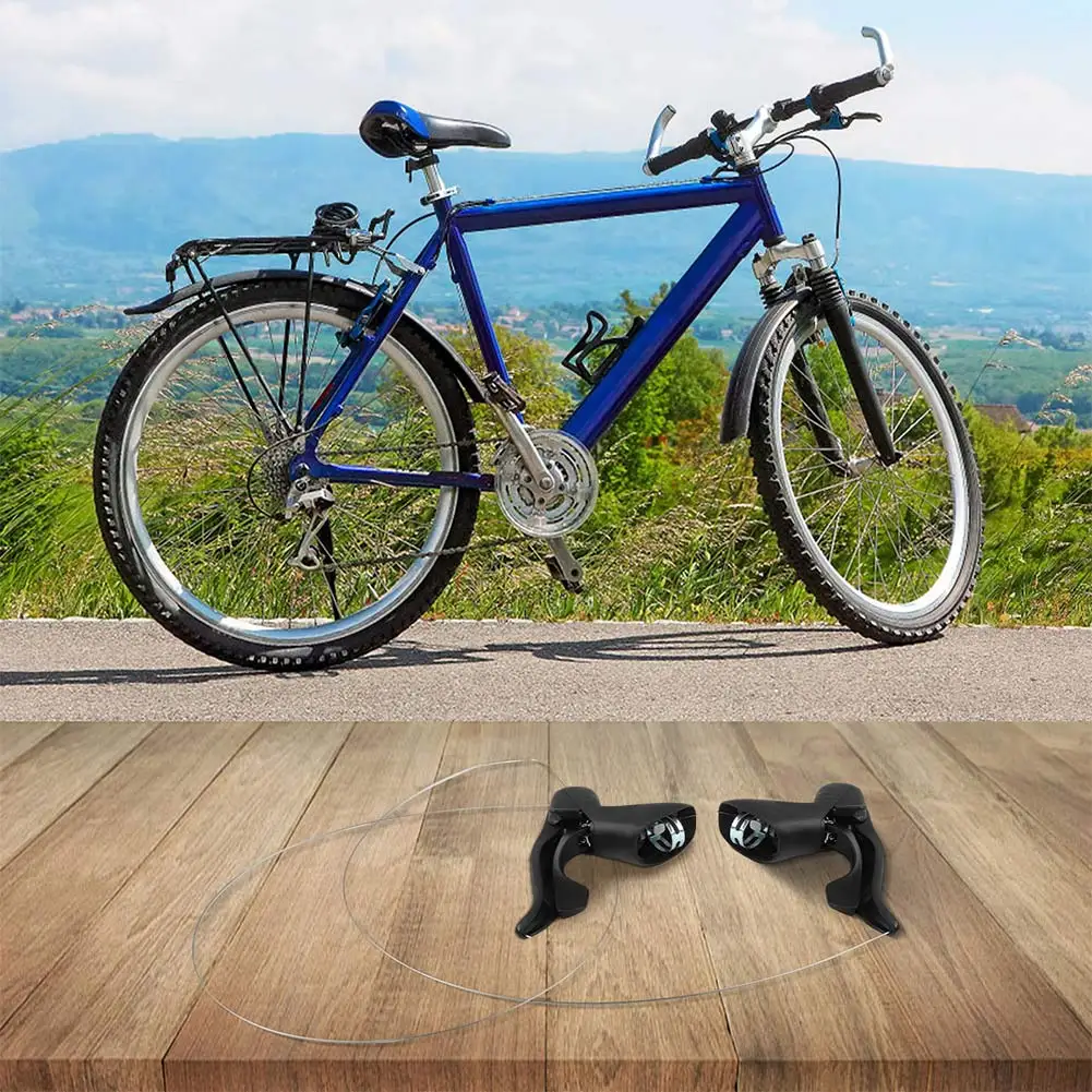 Bicycle Gear Lever Kit Accessory Bicycle Gear Lever Road Bike Shift Lever Customizable Options Smooth Gear Transitions