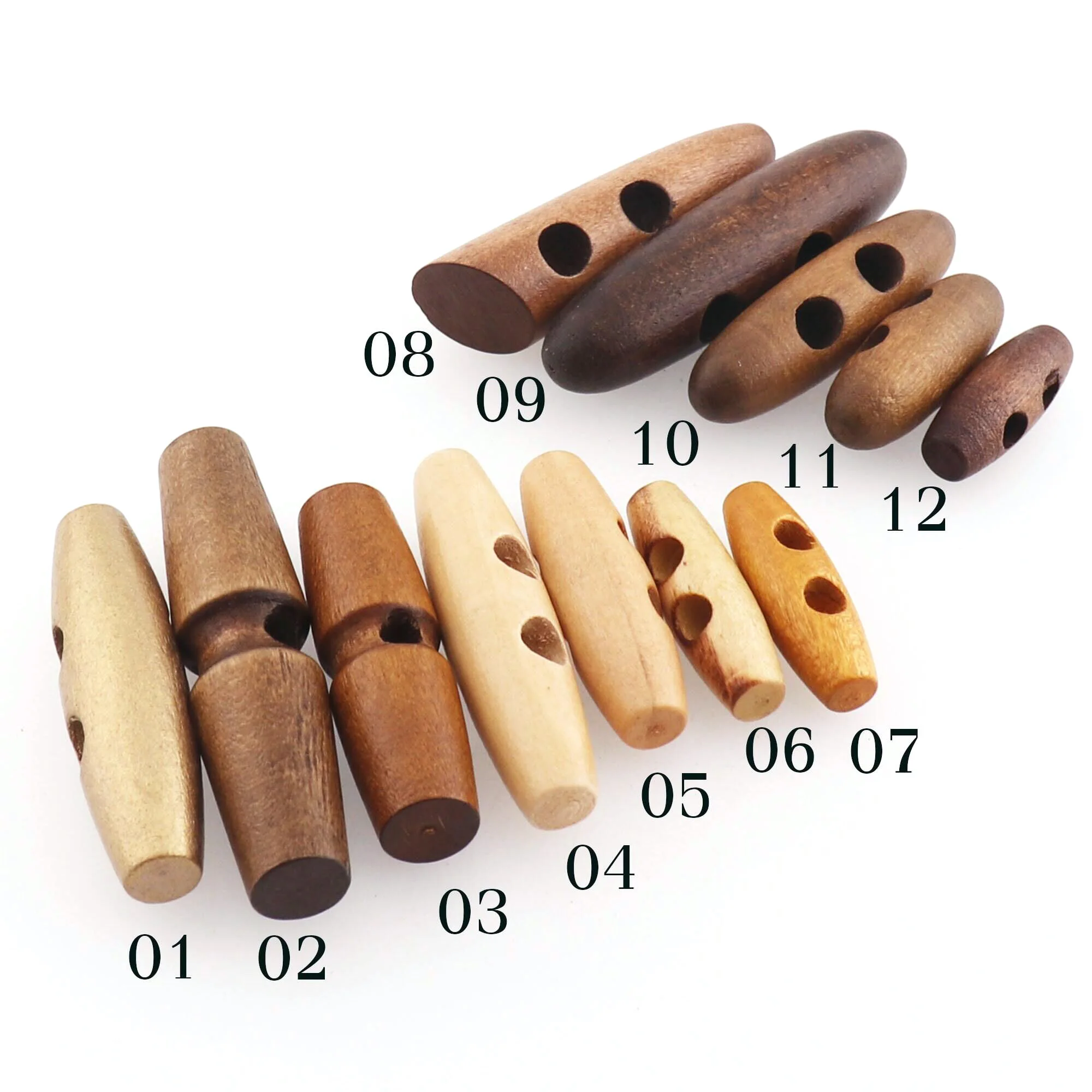 Wood Toggle Button,Wood Button,Wooden Buttons,Wooden Toggles,Duffle Coat Toggles,Doll Buttons,Natura Buttons DIY Necklace Button