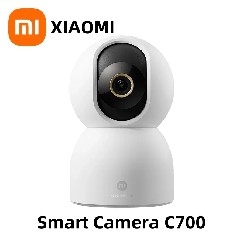 Xiaomi New Smart Camera C700 8MP 4K Ultra HD Low Light Full-color Baby Cry Detection Two-Way Voice Call Surveillance Camera