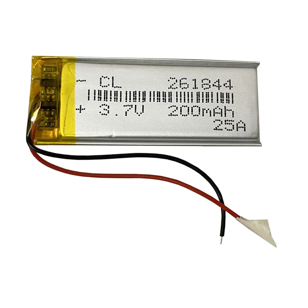 もすこ PR261844N 261844 321638 3.7V 200mAh Li-Polymer Battery For Samsung