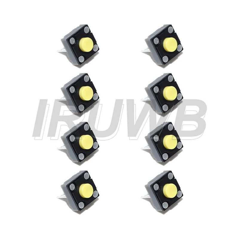 10Pcs Parts Replace Rectangle Micro Switch Mute button 6*6*4.3mm Square Silent Switch Ireless Mouse Micro Switch