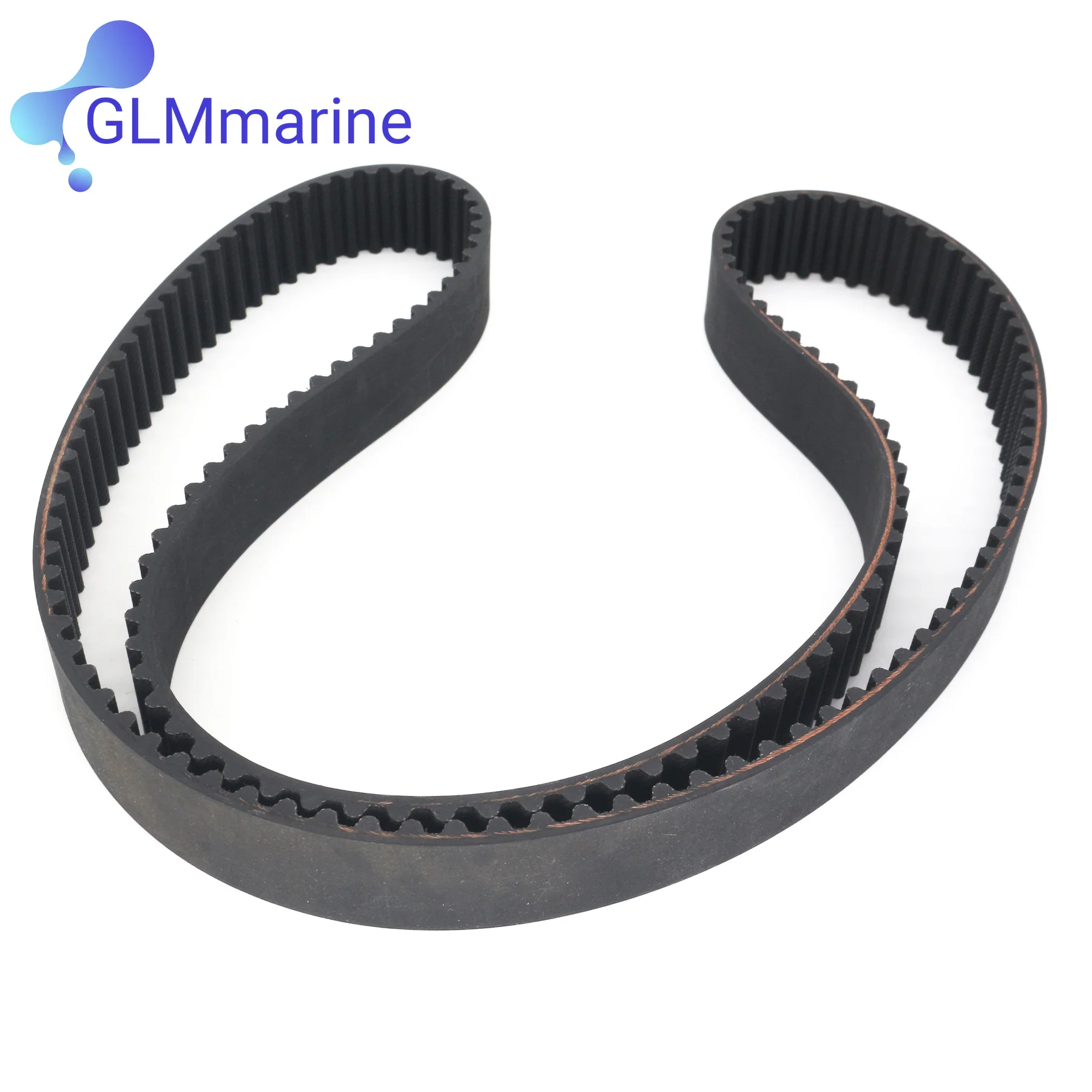 

Outboard Motor Timing Belt Compatible with Yamaha 4 Stroke F 200 225 HP Marine Outboard Engines Replaces 69J-46241-00 18-15141