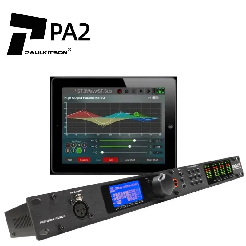 DBX PA2 2 In 6 Out Dsp Processor Audio Dsp Digital Audio Processor Audio Effects Processor