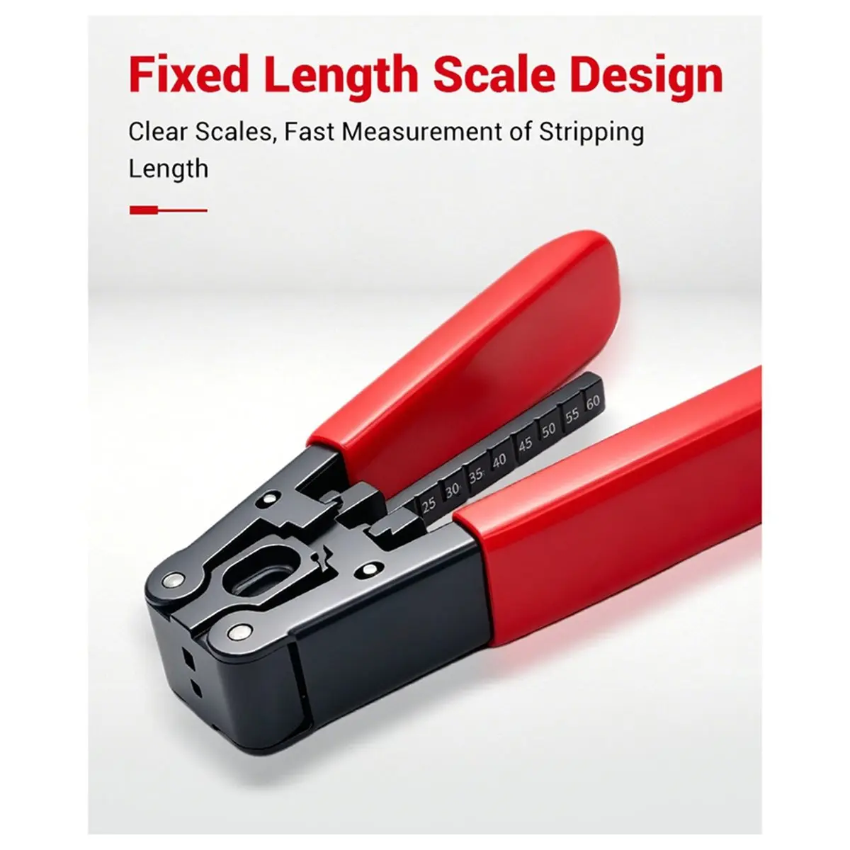 Optical Fiber Wire Stripper Multi-Functional 5G/4G Dual-Purpose Fiber Optic Cable Stripper Drop Cable Stripper