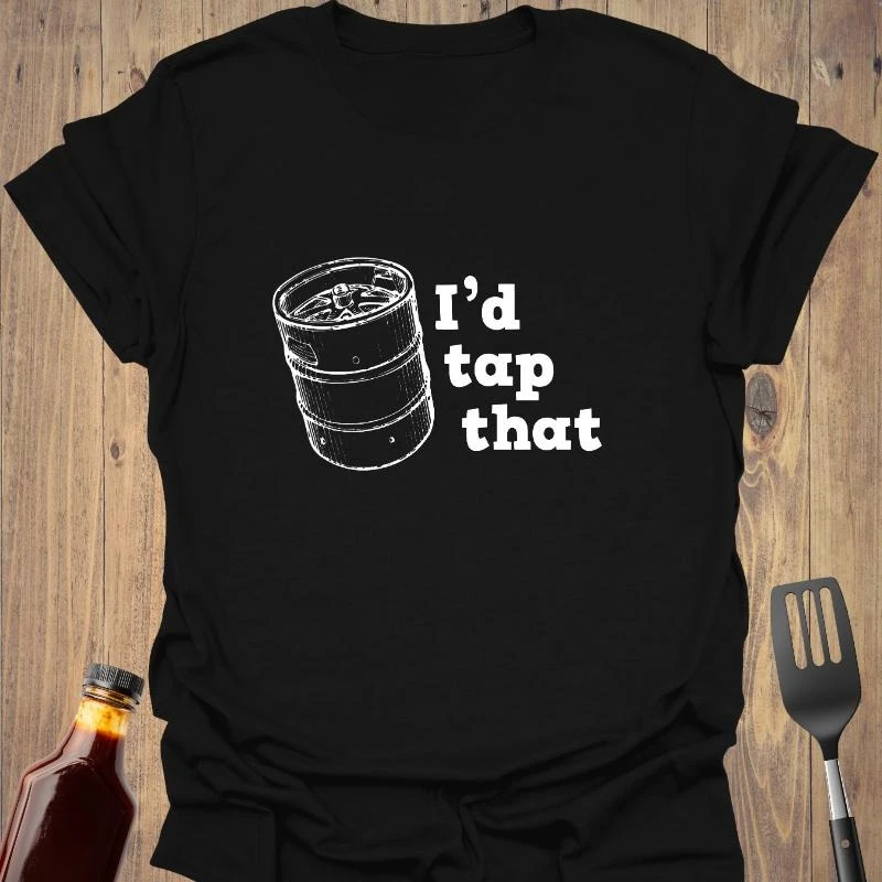 

Beer Barrel Graphic Printing Summer Luxury Brand Pure Cotton Men's and Women's T-shirts Short Sleeves Trendy Fashion Clothing