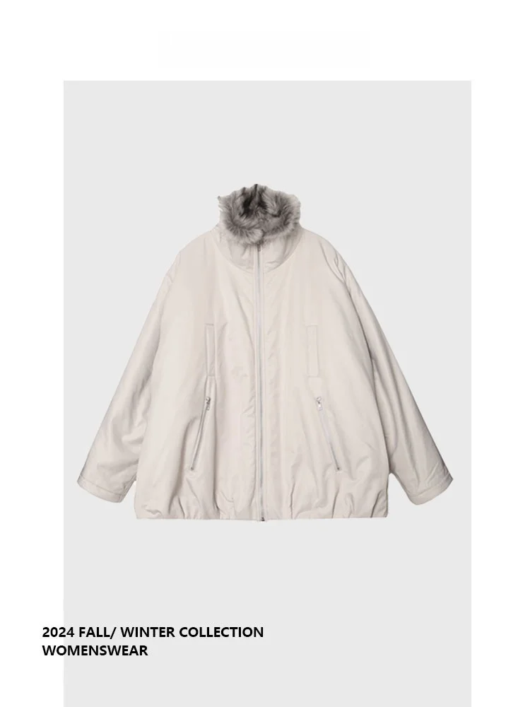 

Зимнее теплое пальто Forever 2 с высоким воротником, 3D-цветочным декором и подкладкой, универсальное, для повседневной носки, с длинными рукавами, для женщин, фигура «груша»