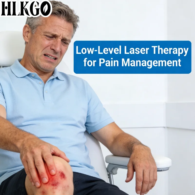 HLKGO 2026 New Upgrade 5W Laser Therapy Device, Medical Grade 808nm 650nm for Osteoarthritis Bursitis Tendonitis Human Animal