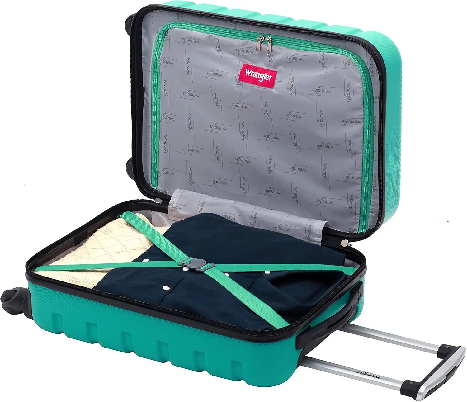 Bagagem de Transporte Hardside Spinner, Teal, 22"