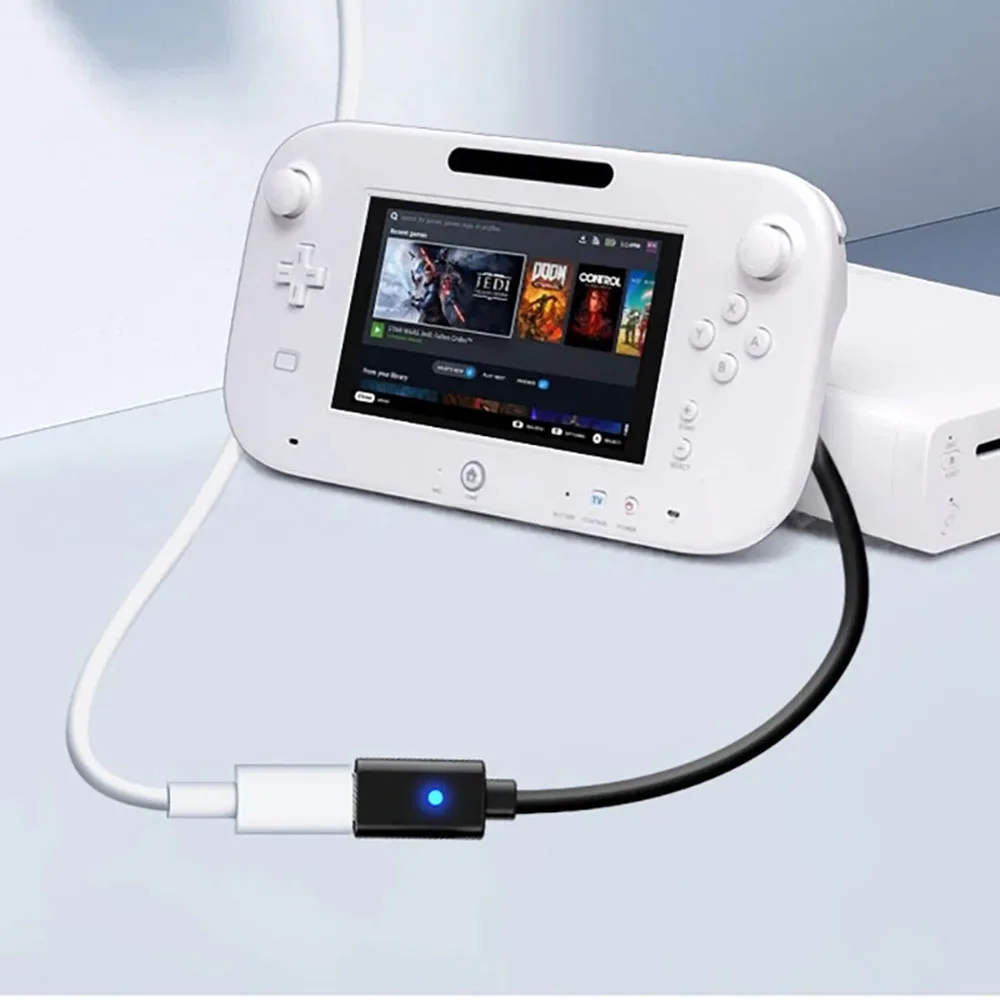 Cable de carga USB C para consola Wii U, cable de alimentación para controlador de juegos, cable tipo C para consola de juegos, cable para Nintendo Wii U