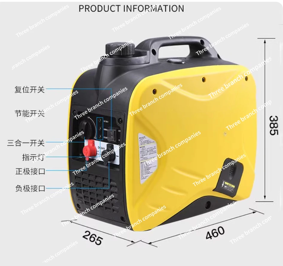 24V Parking Air Conditioner Automatic   oline Generator Remote Start DC Cargo Vehicle Silent Small
