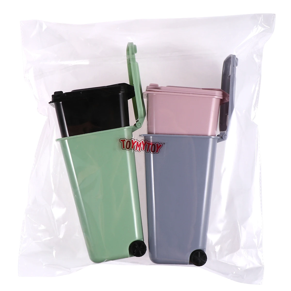 

Mini Garbage Can Desktop Waste Bin Material Trash Holder Kitchen Countertop Plastic Bag-Compatible Storage Solution Mini