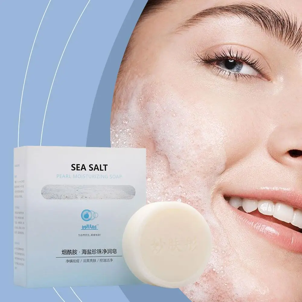 Nicotinamide Handmade Soap Remove Pimples Dark Spots Underarm Cleaning Bright Face Acne Anti Lightening Body Dark P2L0