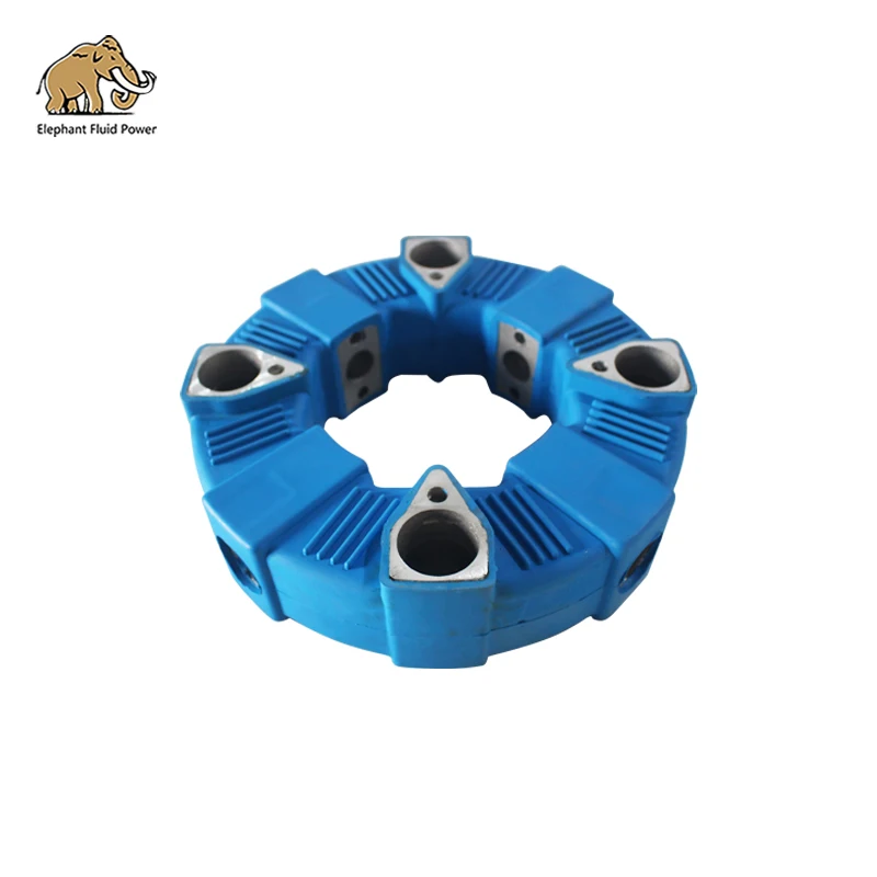 

OEM Quality Hydraulic Pump Parts Flexible Rubber Coupling Premium blue 140A