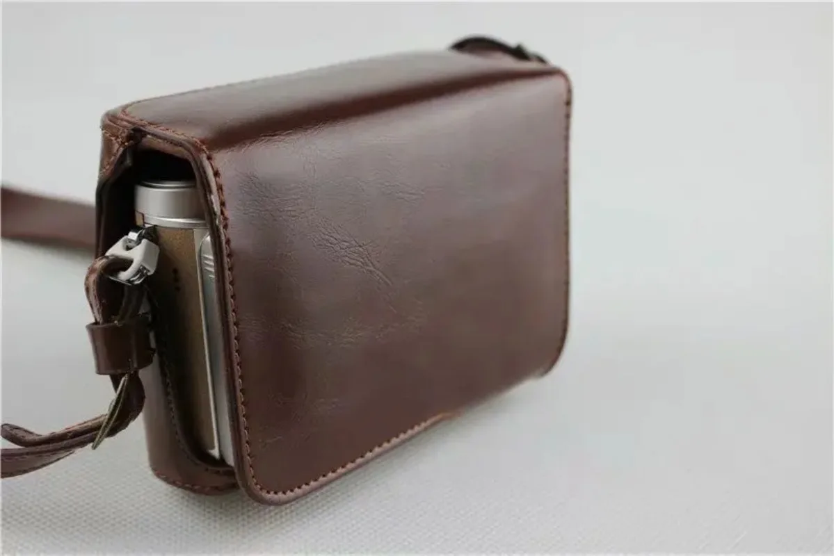 Luxury Camera Case Bag For Olympus EPL9 EPL10 14-42mm Pu Leather Camera Skin with Strap Mini Pouch