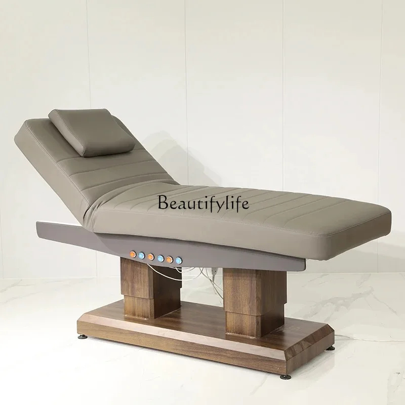 

02*Electric adjustable beauty multi-functional massage physiotherapy tattoo embroidery lifting body bed