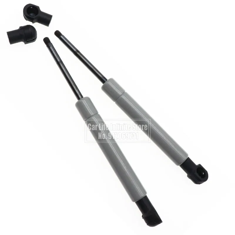 2pcs Universal 195mm 8mm 200-380N Car Gas Strut Bars Gas Spring Hood Support Rod Shock Lift For RV Bed Window Bus Caravans