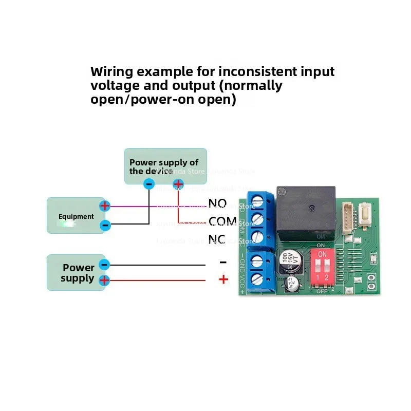 KS201 Fingerprint Recognition Control Switch Relay Output, Stainless Steel Threaded Housing Capacitor Fingerprint Head