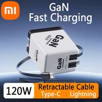 Xiaomi Gan Fast Charging 120W Usb Type C Charger Quick Charge Wall For Phone Adapter Compatibility For Iphone Huawei Samsung New