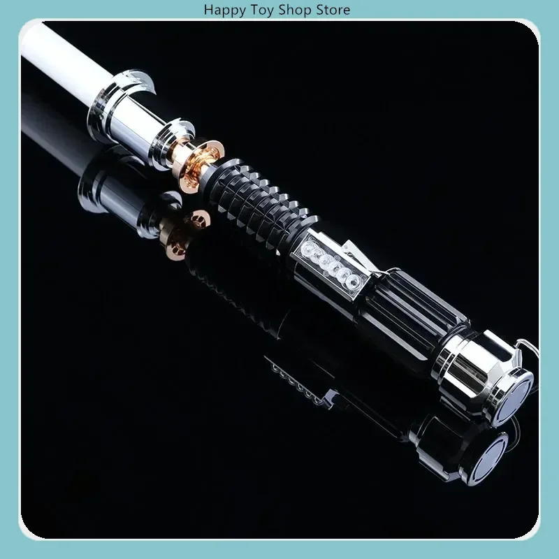 Metal Motion Sensing APP Control Pixel Telescopic Color Changing Luminous Sword Cosplay Prop Toy