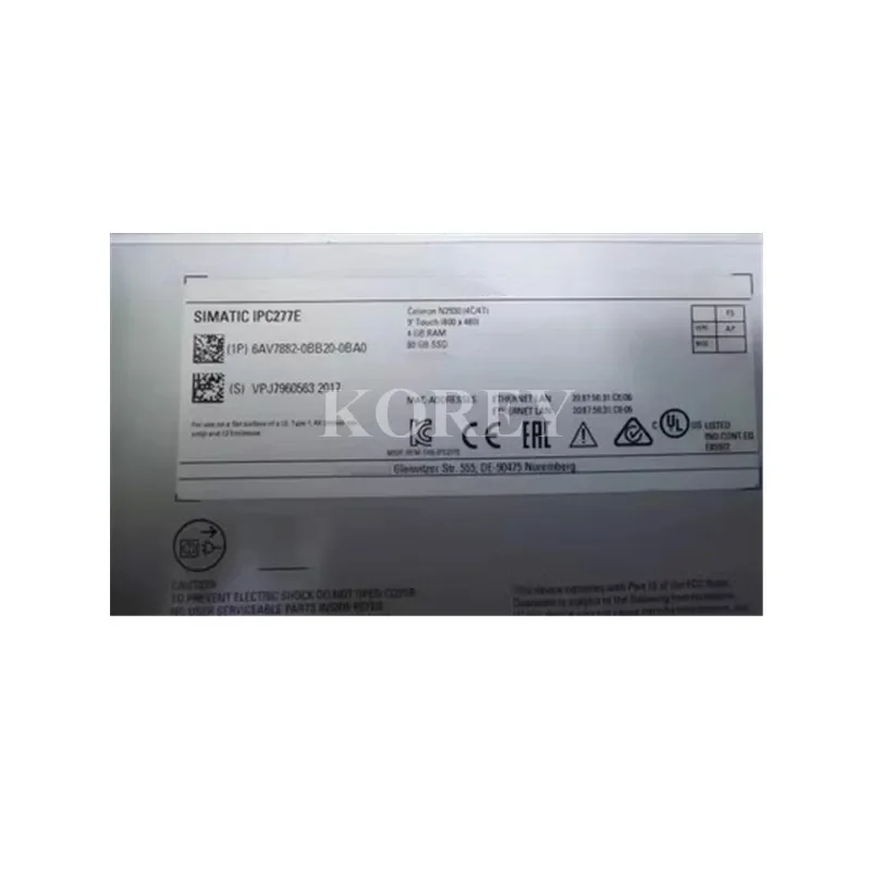 IPC277E System Screen 6AV7882-0BB20-0BA0 New