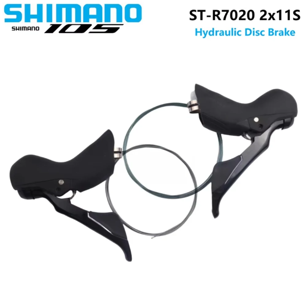 SHIMANO 105 ST-R7020 Hydraulic Disc Brake Shifter Only One Side Or 1 Pair DUAL CONTROL LEVER 2Speed/11Speed For Road Bike Parts