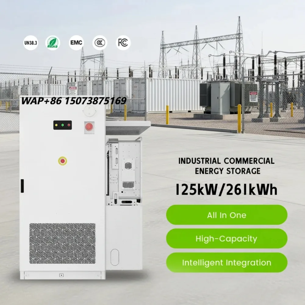 125kw 261kwh Complete Hybrid Solar Power System Kit Industrial Commercial Lithium Ion Energy Storage System Solar