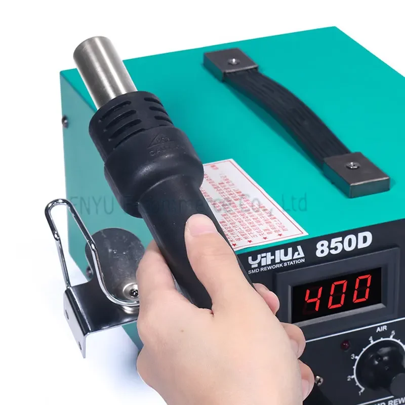 Hot Air Welding Station YIHUA 8508D+ ESD Rework Station  for Mobile Phones Computers Repair Air Pump Type LED Display Heat Gun