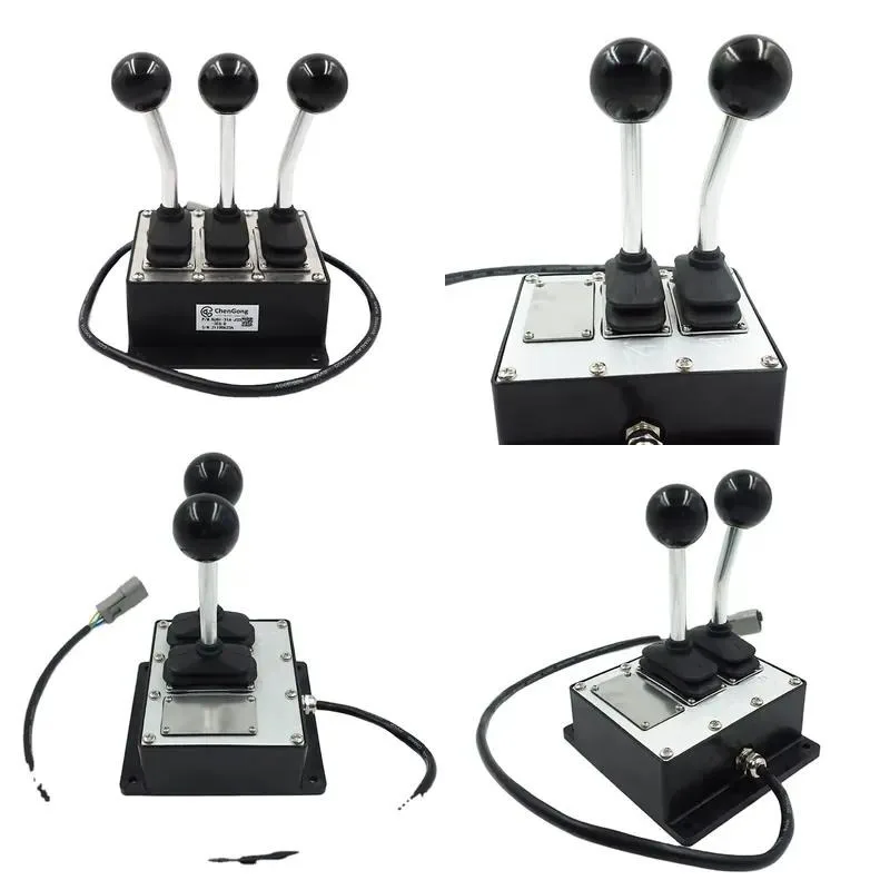 Industrial Potentiometer Control Joystick for Construction Vehicles