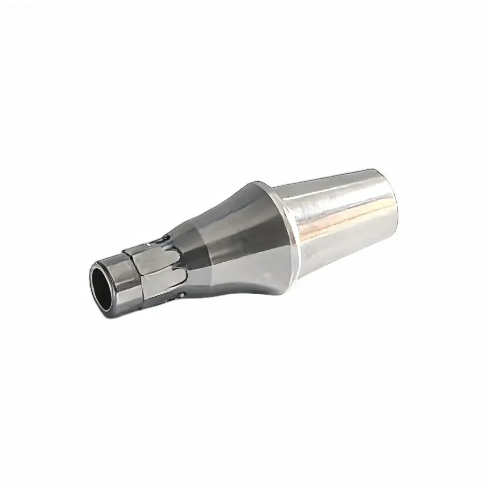5Pcs Dental Straight Cemented Abutments Fits Megagen BlueDiamond Implant Fixture Medical Pure Titanium Cement Retained Tools Kit