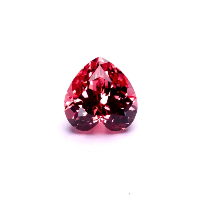 Synthetischer Saphir Feuerlotus-Farbe Padparadscha Ovale Form Zertifizierbar Wählbar Großhandel – Detail 11