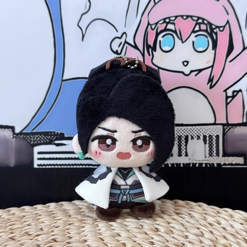 10cm Jett Pendant Plush Dolls Cute Mini Soft VALORANT Keychain Bag Dolls Clove Plush Toys Plusies Holiday Birthday Gift - Image 4